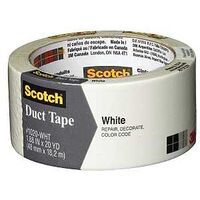 Scotch 1020-WHT-A Colored Duct Tape