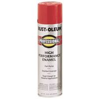 Rustoleum Professional High Performance Topcoat Enamel Spray Paint, 15 oz Aerosol Can, Regal Red?