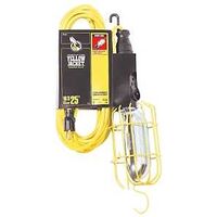 Woods 2893 Work Light With Outlet and Metal Guard