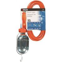 Coleman 692 Work Light with Outlet and Metal Guard