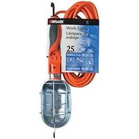 Coleman 691 Work Light with Outlet and Metal Guard