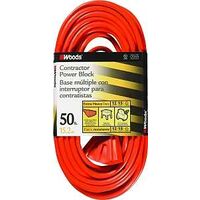 CORD EXT SJTW 12AWG BARE CU