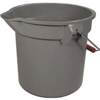 Brute 261400GRAY Round Bucket With Pour Spout