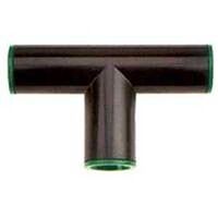 Raindrip 347G00UB Non-Threaded Tubing Tee With Green Compression Ring