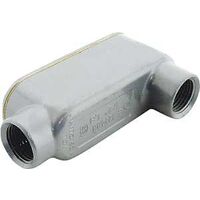 Halex 58605 Rigid Threaded Conduit Body with Cover and Gasket