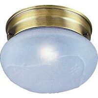 Boston Harbor F14AB01-8063-3L Single Light Round Ceiling Fixture, 120 V, 60 W, 1-Lamp, A19 or CFL Lamp