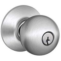 Schlage F51-CSV Orbit Entry Knob Lock