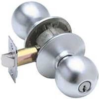 Schlage Orbit F80 Contractor Single Cylinder Ball Entry Knob Lockset