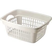 Rubbermaid FG287400WHT Laundry Basket