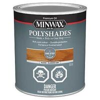 Minwax PolyShades 347034444 Stain and Polyurethane, Gloss, Liquid, Classic Oak, 946 mL, Can