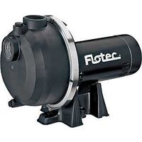 Flotec FP5182-01 Sprinkler Pump, 12/24 A, 115/230 V, 2, 2 in Outlet, 25 ft Max Discharge Head, 69 gpm