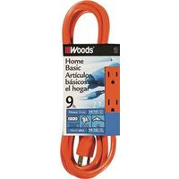 Coleman 872 SJTW 3-Outlet Power Tap Extension Cord