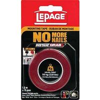 Lepage 778548 No More Nails Mounting Adhesives