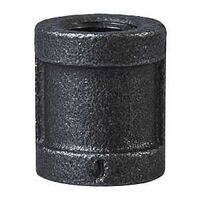 World Wide Sourcing B220 8 Black Pipe Malleable Coupling