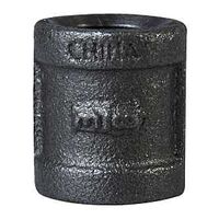 World Wide Sourcing B220 10 Black Pipe  Malleable Coupling
