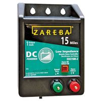 Zareba EDC15M-Z Low Impedance DC Powered Electric Fence Charger