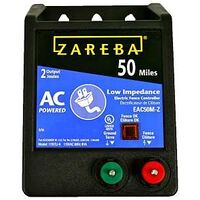 Zareba EAC50M-Z Fuseless Low Impedance AC Electric Fence Energizer