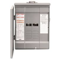 Square D HOM816L125PRB Convertible Mains (Lugs) Load Center, 120/240 VAC, 125 A, 1 Phases, 22000 AIR Interrupt, Top