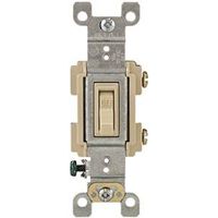 Leviton RS115-ICP Framed Grounded Toggle Switch