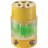 VINYL LIGHTED CONNECTOR YELLOW