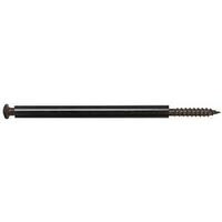 SCREW GUTTER 7IN BRN STAR 25PK