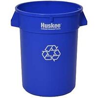 Huskee 3200-1 Round Refuse Trash Receptacle