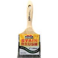 BENNETT BNT 100 Paint Brush, 4 in W, Polyester Bristle