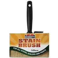 BENNETT SHR JMB BR 6 Paint Brush, 6 in W, Polyester Bristle
