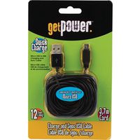CABLE MICRO USB GET POWER 12FT