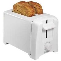 TOASTER 2-SLICE WHITE COOLWALL