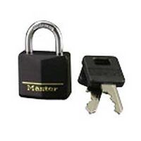 Master Lock 131D Padlock, Different Key, 3/16 in Dia Shackle, Steel Shackle, 1-3/16 in W Body