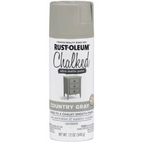 PAINT SPRAY CHALK COUNTRY GRAY