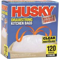 Husky HK13DS120C-P Kitchen Trash Bag