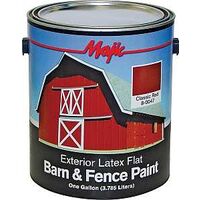 PNT FENCE & BARN PAIL CLSC RED