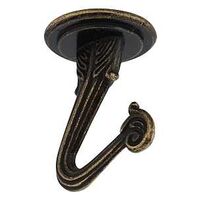 HOOK SWAG ANT BRASS 1-1/2IN   