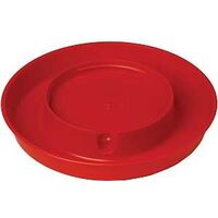 BASE POULTRY 9X1-1/2IN RED