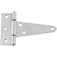 National Hardware N342-501 T-Hinge, Stainless Steel, Stainless Steel, Fixed Pin