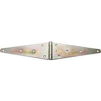 HINGE STRAP ZINC PLATED 12IN  