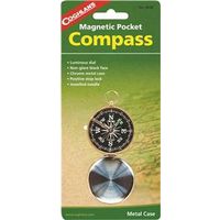 COMPASS POCKT MAGNETC MTL CASE