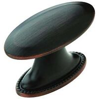 KNOB CABINET OVAL ORB 1-1/2IN 