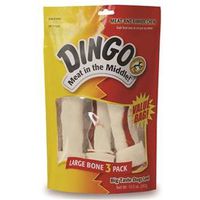 DINGO 8-8.5IN LARGE WHITE 3PK 