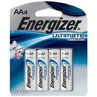 Energizer L91BP-4 Non-Rechargeable Cylindrical Lithium Battery