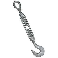 TRNBKL HOOK/EYE GALV 5/8X6IN  