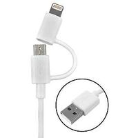 CABLE 8PIN W/USB ADP WHITE 3FT