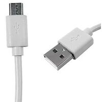 USB MICRO-USB A 3FT WHITE     