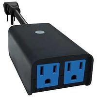 TIMER OUTDOOR 2-OUTLET WIFI   