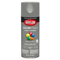PAINT SPRY GLOSS CLSC GRY 12OZ