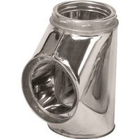 Selkirk 208100 Insulated Chimney Tee with Tee Cap