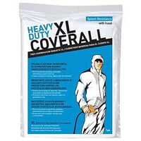 COVERALL W/HOOD XL            