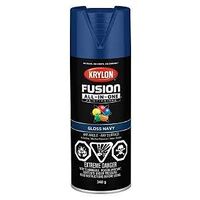 Krylon 427140007 Spray Paint, Gloss, Navy, 12 oz, Can